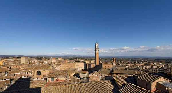 Vista aérea de Siena - Toscana Itália — Fotografia de Stock