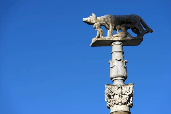 Lupa Senese - Symbol Itálie Siena — Stock fotografie