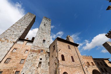 San gimignano - siena Toskana İtalya