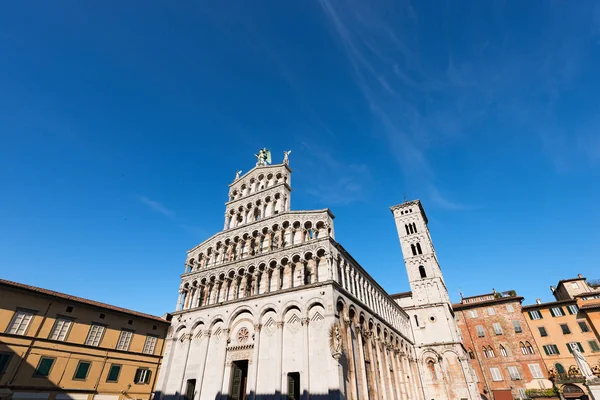 San Michele i Foro - Lucca Italien — Stockfoto