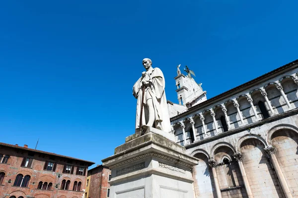 San michele in foro - lucca italien — Stockfoto