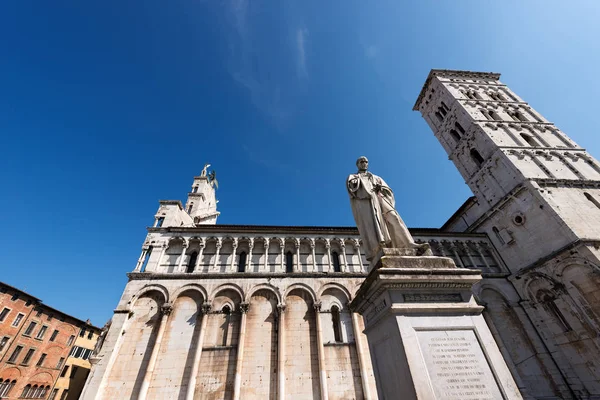 San Michele i Foro - Lucca Italien — Stockfoto