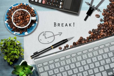 Office zamanında kahve molası