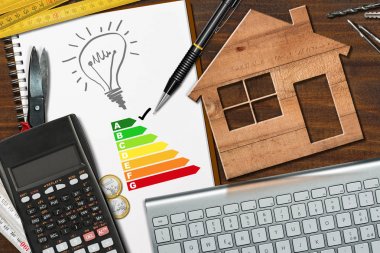 Enerji verimliliği değerlendirmesi - ahşap ev modeli