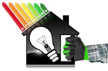 Enerji verimliliği - Model House ve ampul