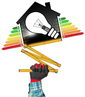 Enerji verimliliği - Model House ve ampul