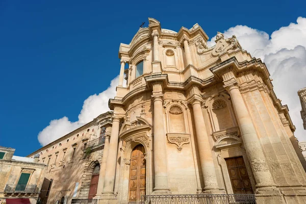 Церква Святого Доменіко - Ното Сицилії Італії — стокове фото