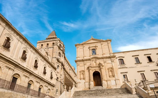 Iglesia de San Francisco - Noto Sicilia Italia — Foto de Stock