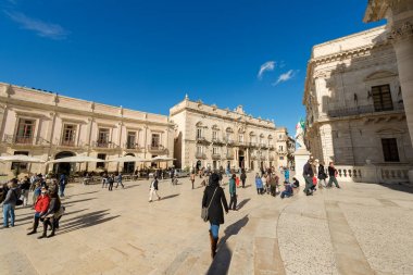 Katedral Meydanı - Ortygia Syracuse Sicilya İtalya