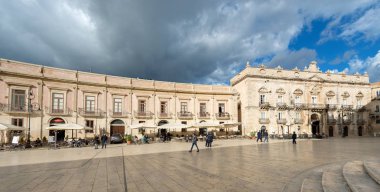Katedral Meydanı - Ortygia Syracuse Sicilya İtalya