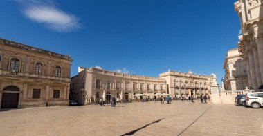 Katedral Meydanı - Ortygia Syracuse Sicilya İtalya