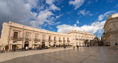 Katedral Meydanı - Ortygia Syracuse Sicilya İtalya