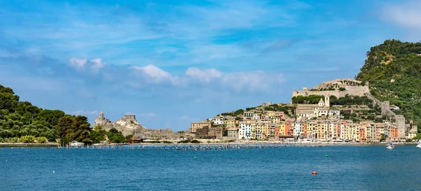 Portovenere - Liguria İtalya Cityscape — Stok fotoğraf