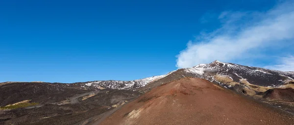 Silvestri kraters - Etna vulkaan - Sicilië Italië — Stockfoto