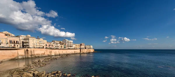 Ortygia Adası - Syracuse - Sicilya İtalya — Stok fotoğraf