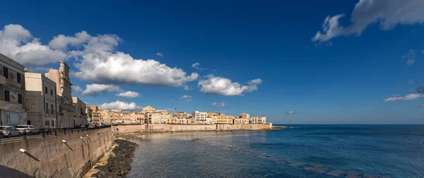 Ortygia Adası - Syracuse - Sicilya İtalya — Stok fotoğraf