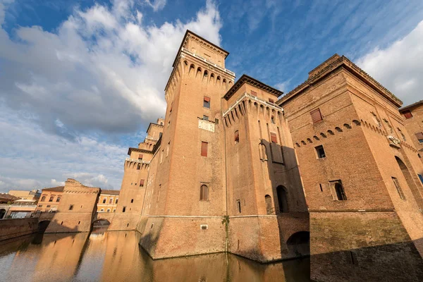 Castello Estense - Ferrara Emilia Romagna - Italia — Foto Stock