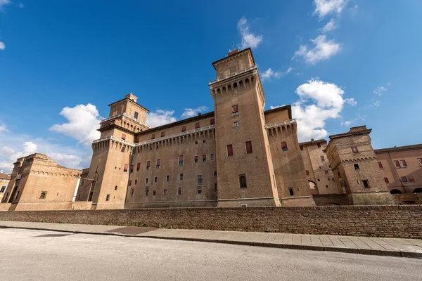 Castello Estense - Ferrara Emilia Romagna - Italia — Foto Stock