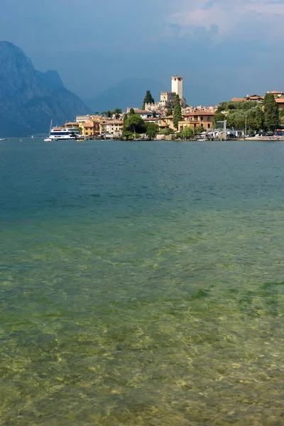 Malcesine - Gardasjön - Veneto Italien — Stockfoto