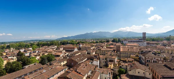 ルッカ - 空中写真 - トスカーナ イタリア — ストック写真