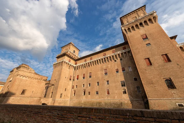 Castello Estense - Ferrara Emilia Romagna - Italia — Foto Stock