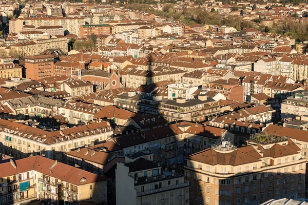 Aerial view of Turin - Torino Italy — Stock Photo, Image