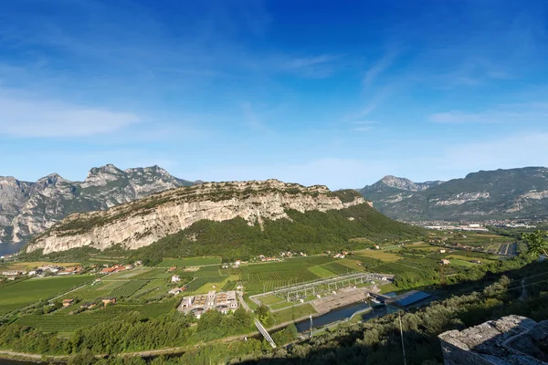 Sarca Valley perto do lago Garda - Trentino Itália — Fotografia de Stock