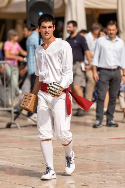 Treia Italia - Juego de la pelota con la pulsera —  Fotos de Stock