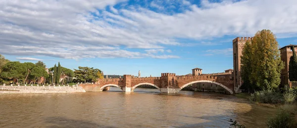 Verona - Ponte Scaligero di Castelvecchio — Foto Stock