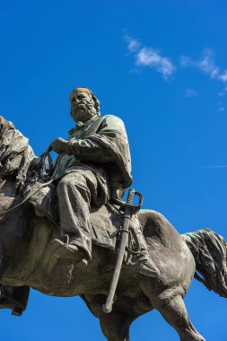 heykeli giuseppe garibaldi - verona, İtalya