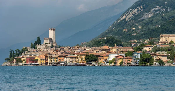 Malcesine - λίμνη Garda - Βένετο και Ιταλία — Φωτογραφία Αρχείου