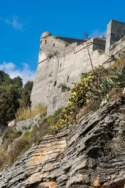Castillo de Porto Venere - Liguria Italia —  Fotos de Stock