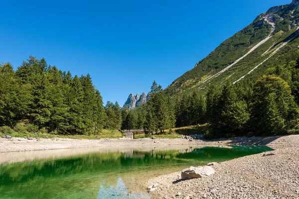 Lago del Predil - Tarvisio Friuli Italy — Stock Photo, Image