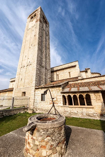 San Giorgio di Valpolicella Romanik Kilisesi - Verona İtalya — Stok fotoğraf