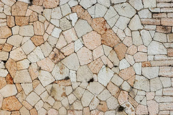 Oostenrijkse versterkte muur van stenen blokken - Achtergrond — Stockfoto