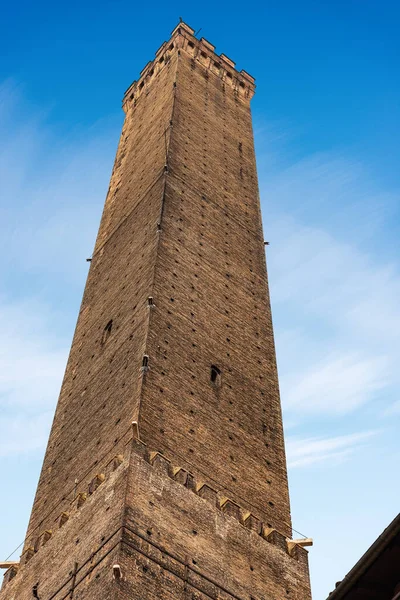 Torre Degli Asinelli Una Las Dos Torres Due Torri 1109 —  Fotos de Stock