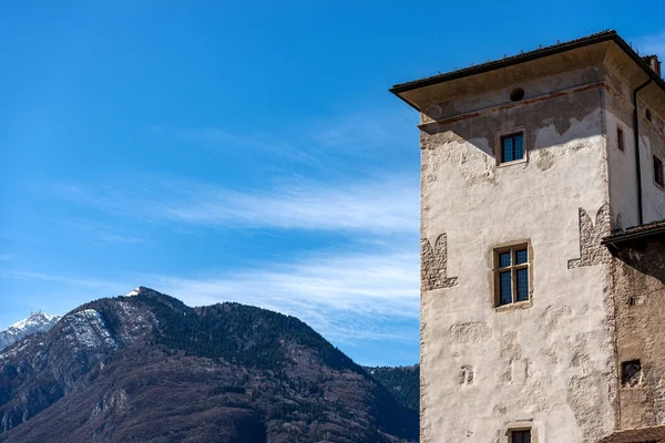 Castello Del Buonconsiglio Castelvecchio Con Torre Aquila Delle Laste Torre —  Fotos de Stock