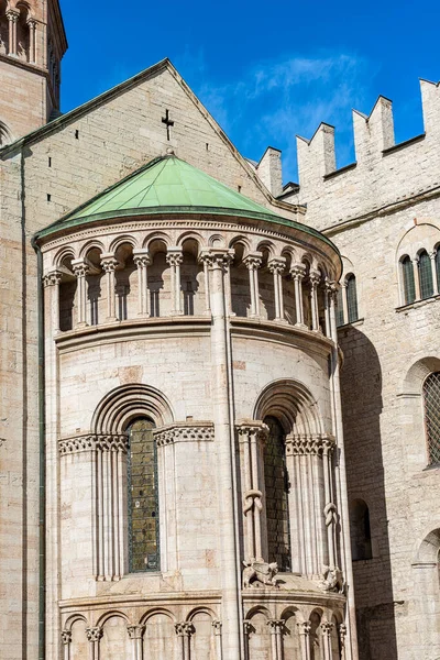 Apse San Vigilio Katedralen Duomo Trento 1212 1321 Romansk Och — Stockfoto
