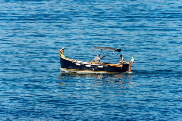 Gulf Spezia Liguria Italy Липня 2019 Невеликий Дерев Яний Моторний — стокове фото