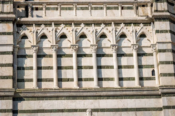 Nahaufnahme Des Mittelalterlichen Baptisteriums San Giovanni Corte Oder Ritondo 1303 — Stockfoto
