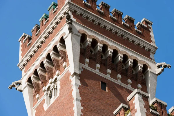 Castello Cova Nebo Palazzo Viviani Cova 1910 1915 Hrad Palác — Stock fotografie