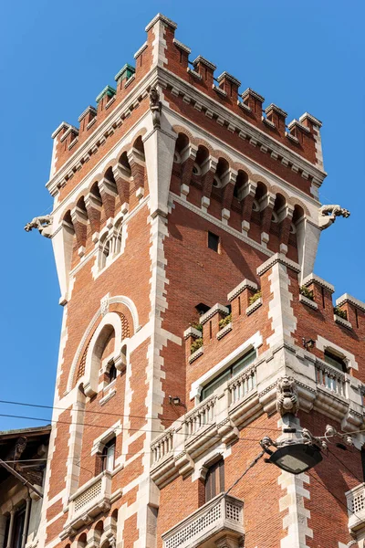 Castello Cova Veya Palazzo Viviani Cova 1910 1915 Şehir Merkezinde — Stok fotoğraf