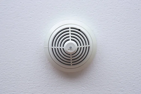 Smoke detector fire alarm on celling