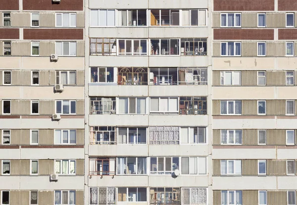Panel lakás-ház — Stock Fotó