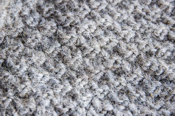Szary sweter powierzchnię z wzorem — Zdjęcie stockowe