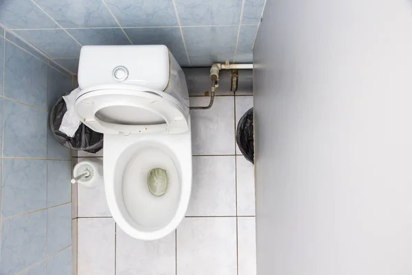 Interior of toilet seat — Stock Photo, Image