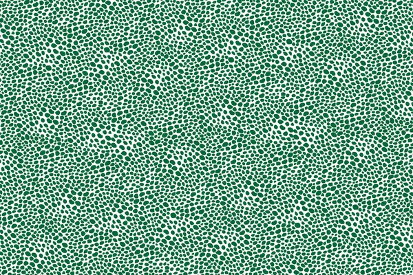 Surface verte des petits cercles comme léopard — Image vectorielle