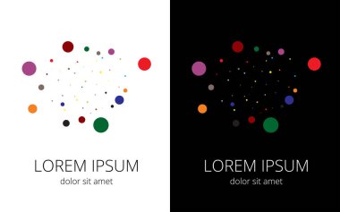 Farklı boyutlarda renkli topları