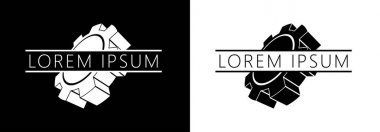 şirket logosu için dişli