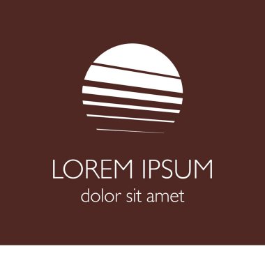 logo için şematik güneş